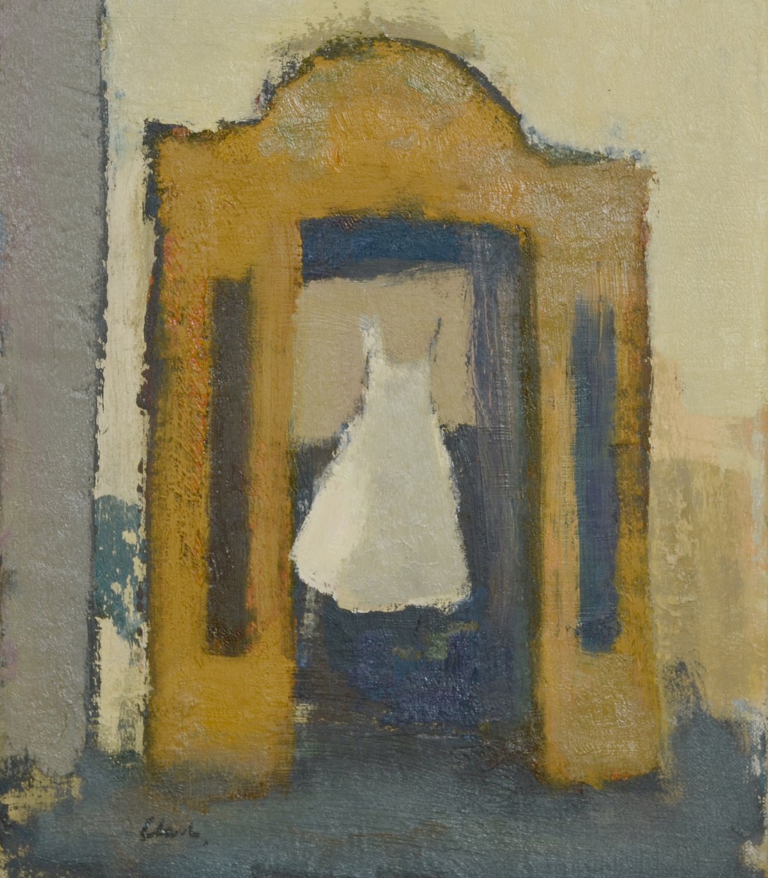 Bruidsjurk Turijn, 2017 (olieverf op linnen) door Michael G. Clark