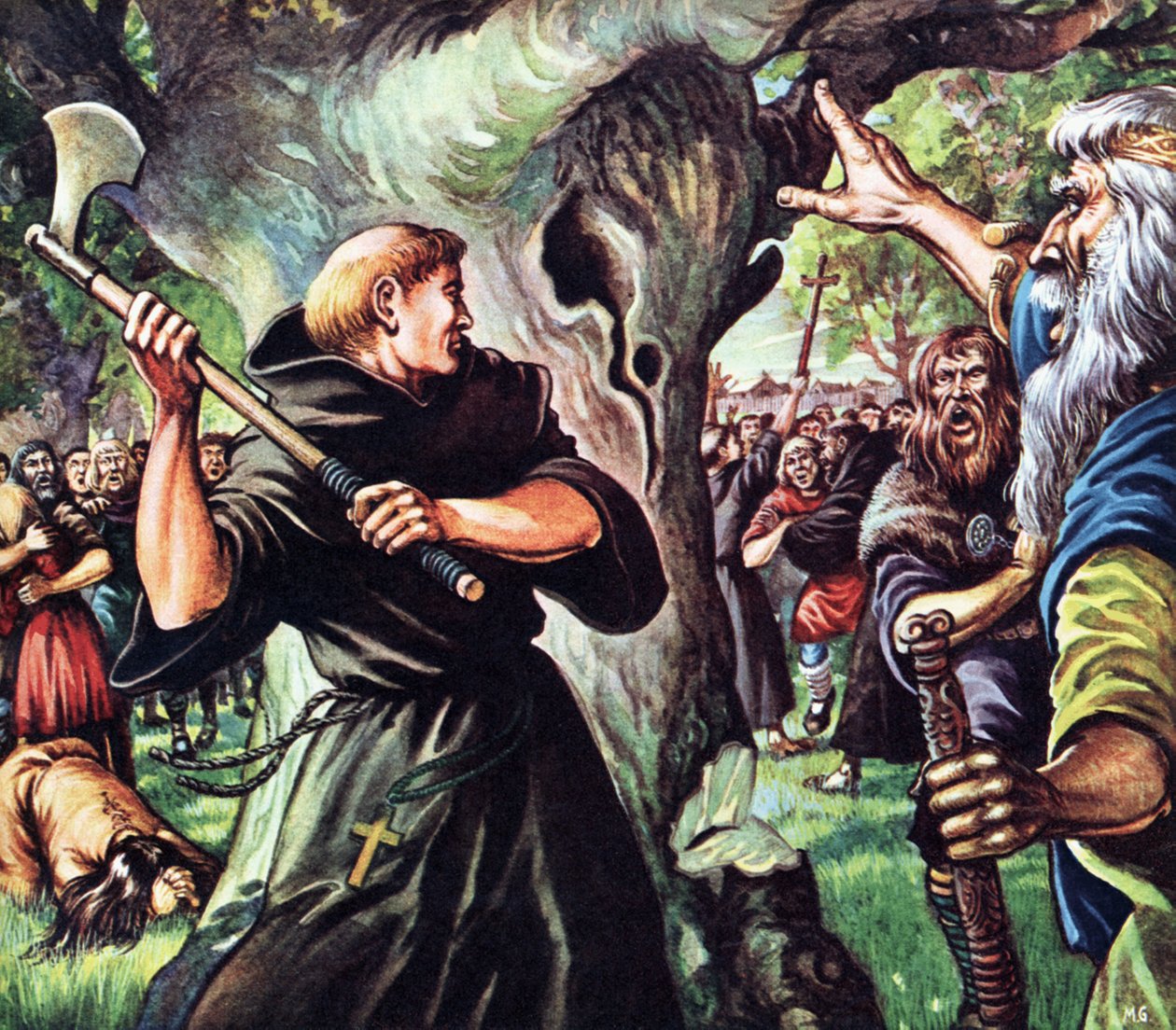 Sint Bonifatius door Michael Godfrey