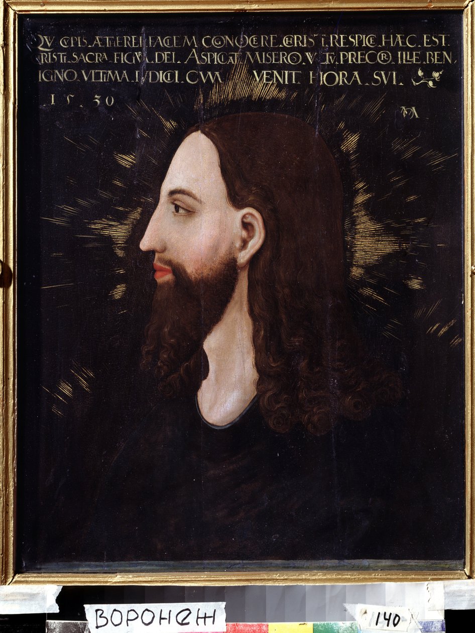 Portret van Christus door Michael Ostendorfer