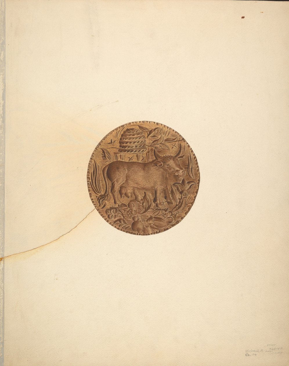 Botervorm, 1940 door Michael Riccitelli