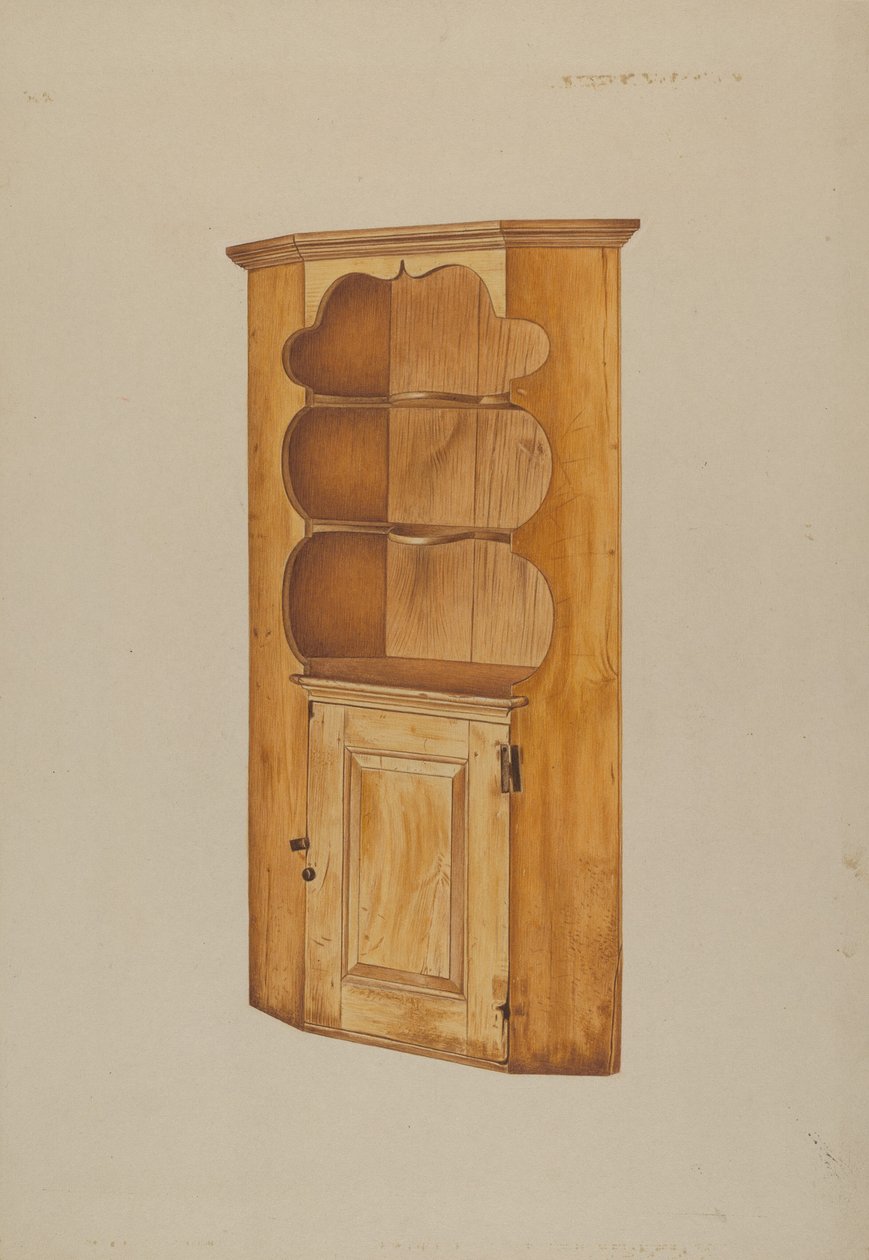 Hoekkast door Michael Riccitelli