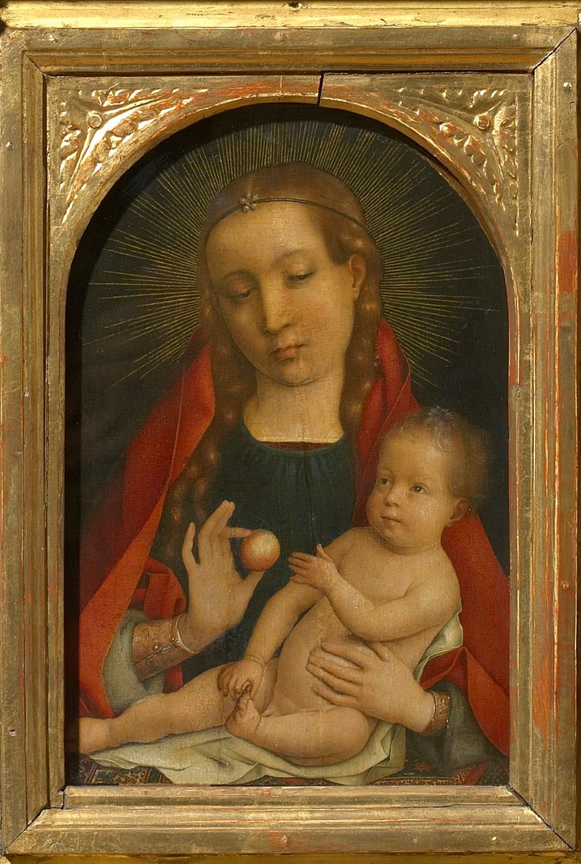 De Maagd en het Kind, ca. 1485 door Michael Sittow