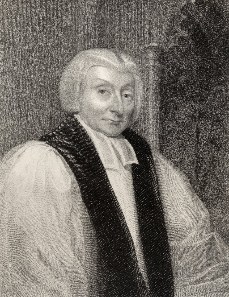 Henry Bathurst, bisschop van Norwich, gegraveerd door T.A. Dean, uit 