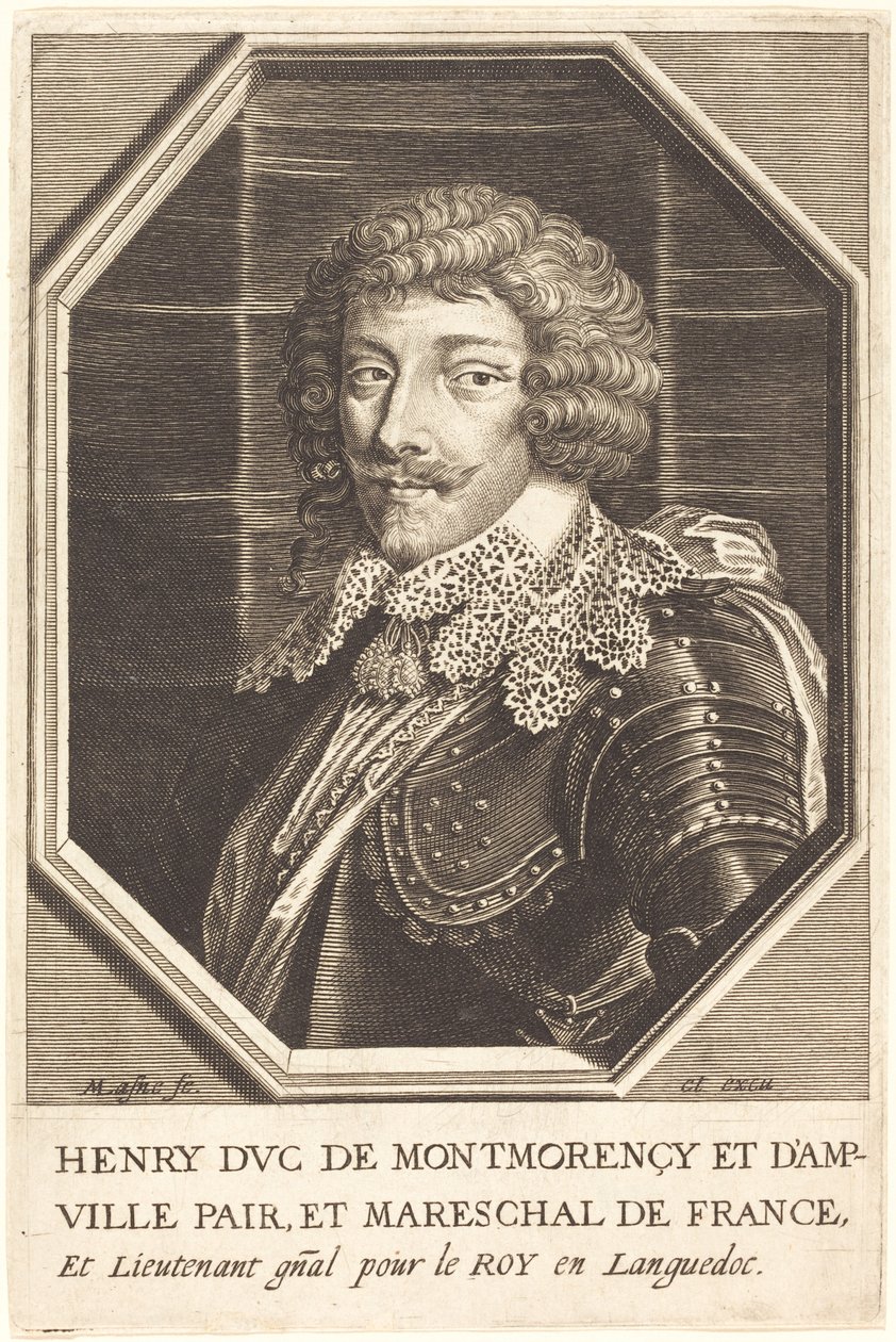 Hendrik II, Hertog van Montmorency door Michel Lasne
