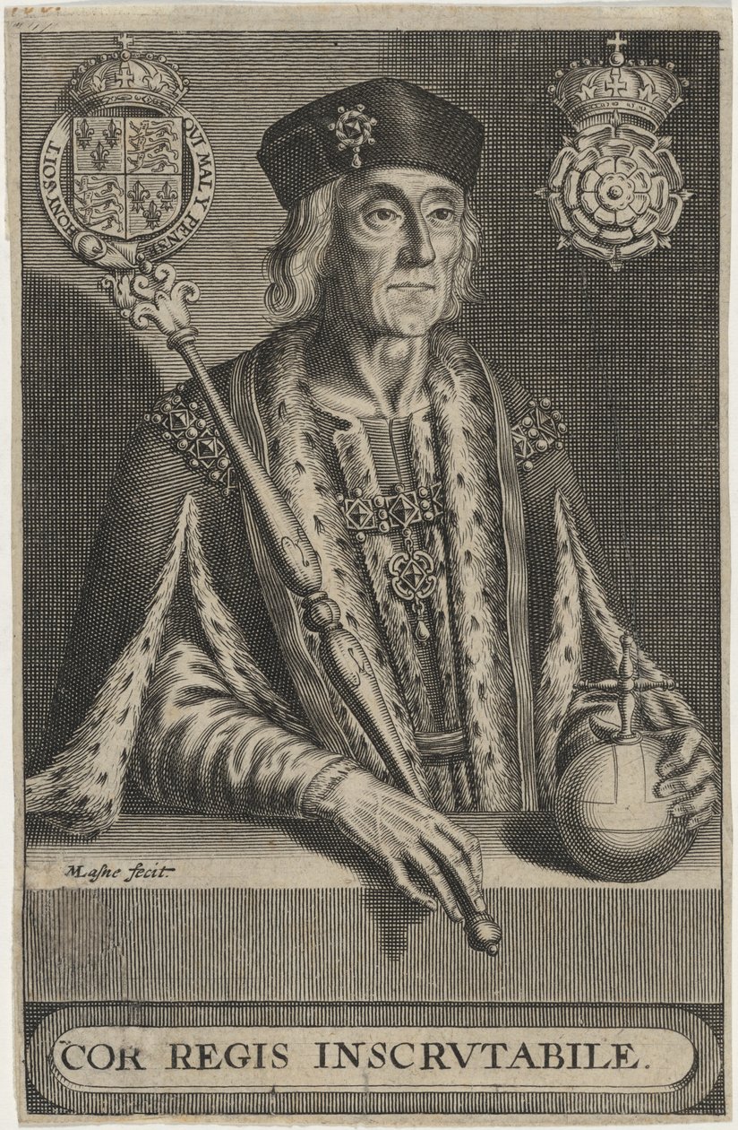 Hendrik VII van Engeland door Michel Lasne