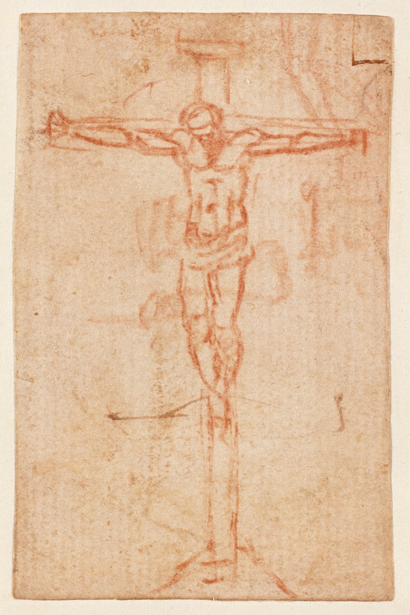 Christus aan het Kruis door Michelangelo Buonarroti