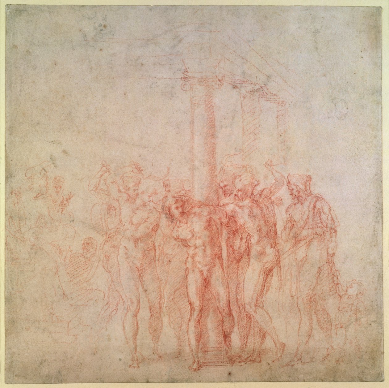 De Geseling van Christus door Michelangelo Buonarroti