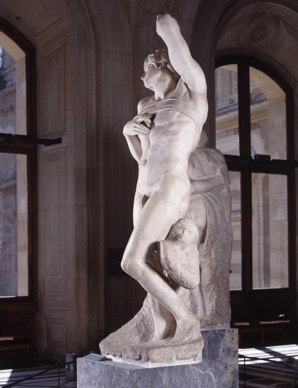 Gevangene, bekend als De Stervende Slaaf door Michelangelo Buonarroti