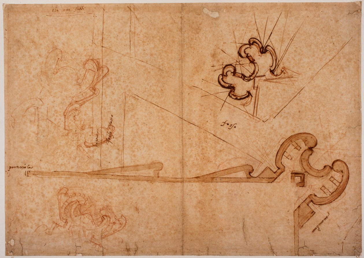 Fortificatie van de Porta al Prato door Michelangelo Buonarroti