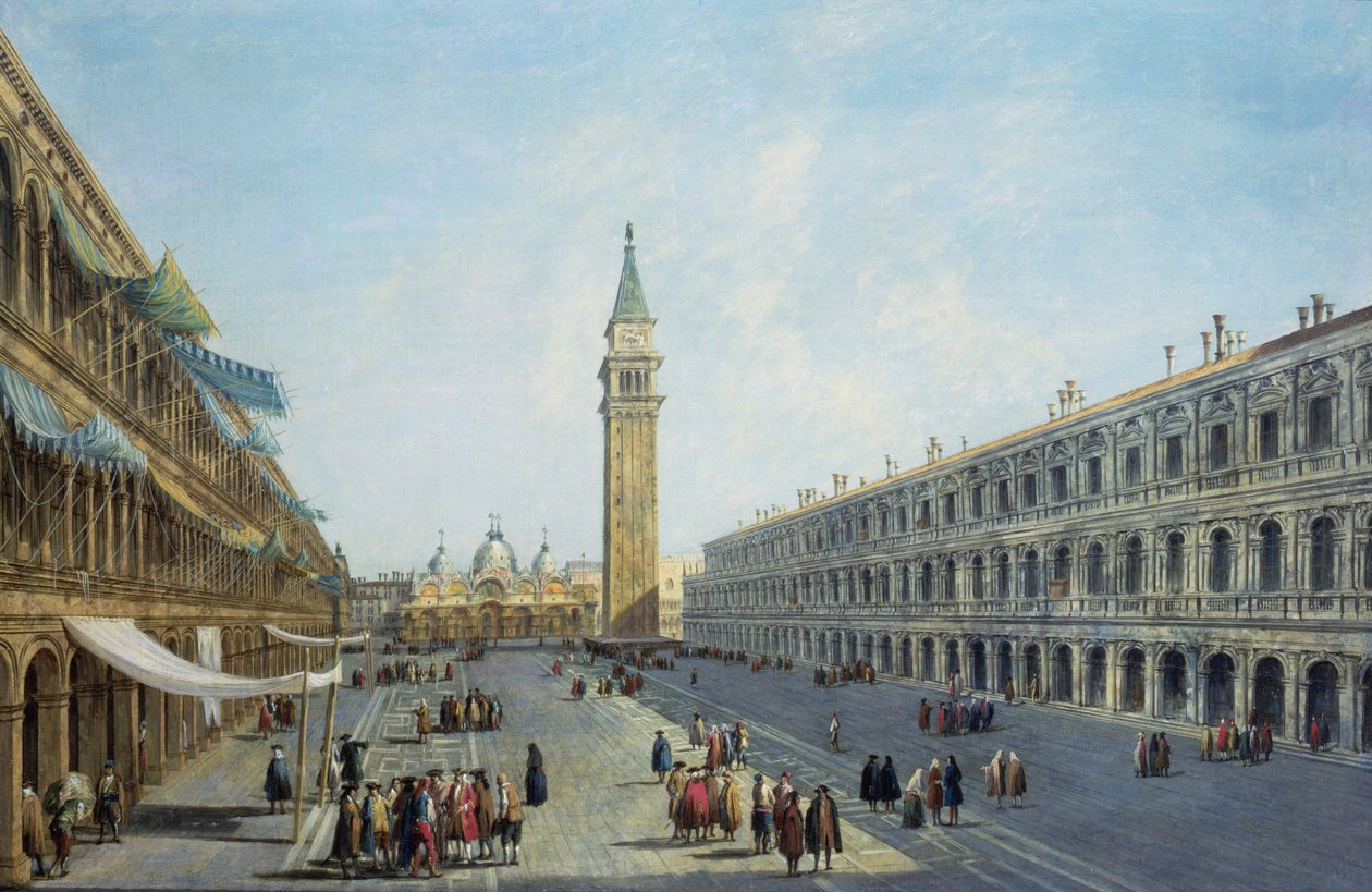 Piazza San Marco door Michele Marieschi
