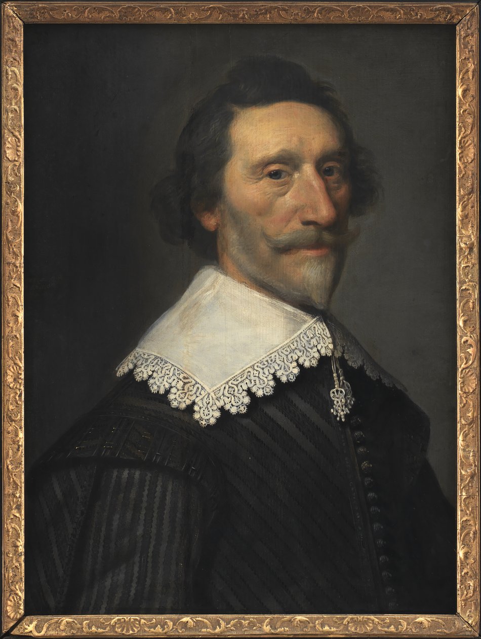De Nederlandse dichter en historicus Pieter Cornelisz Hooft (1581-1647) door Michiel Jansz van Mierevelt