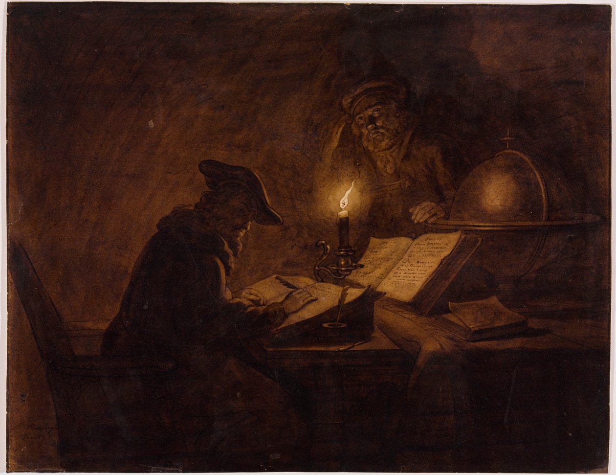 Geleerden in de studeerkamer door Michiel Versteegh