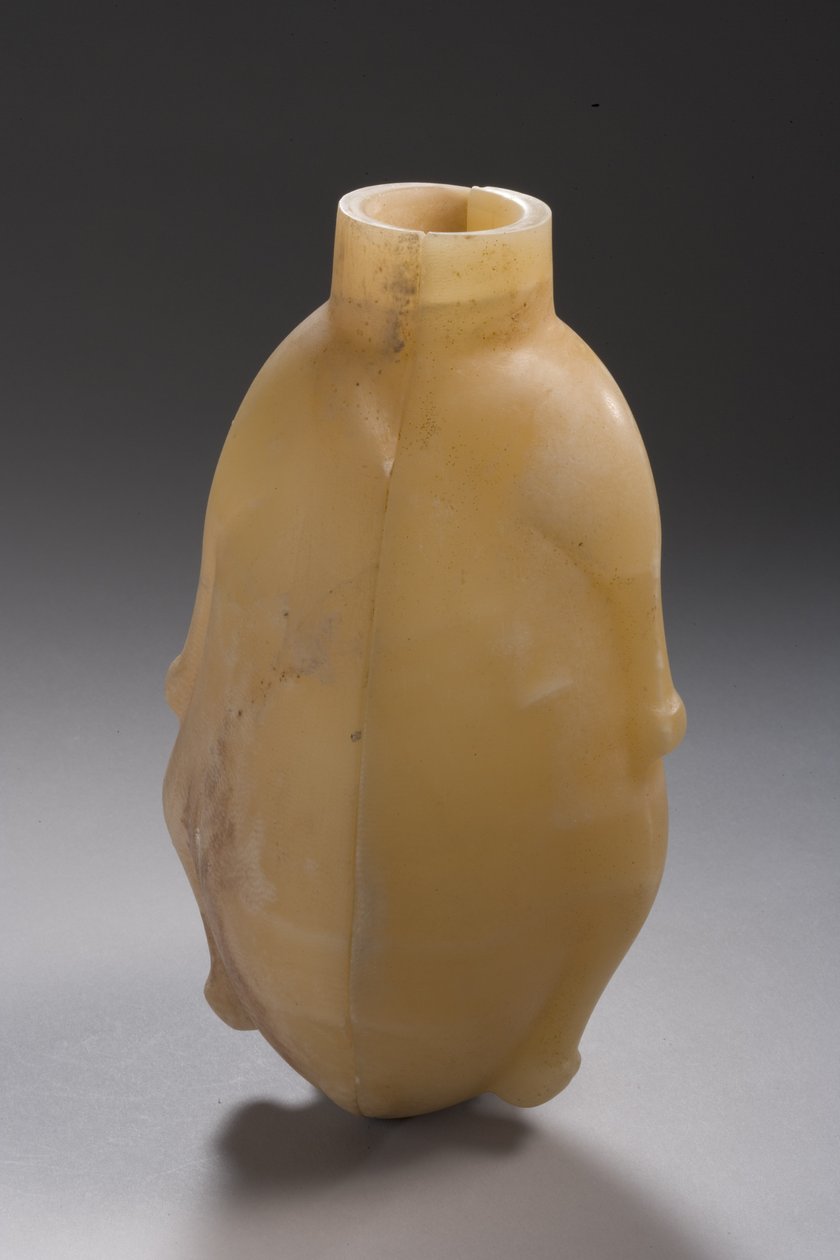 Tweedelig vat in de vorm van een eend (alabaster) door Middle Kingdom Egyptian