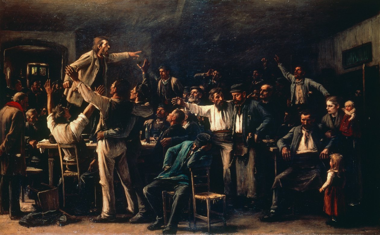 Staking door Mihály Munkácsy