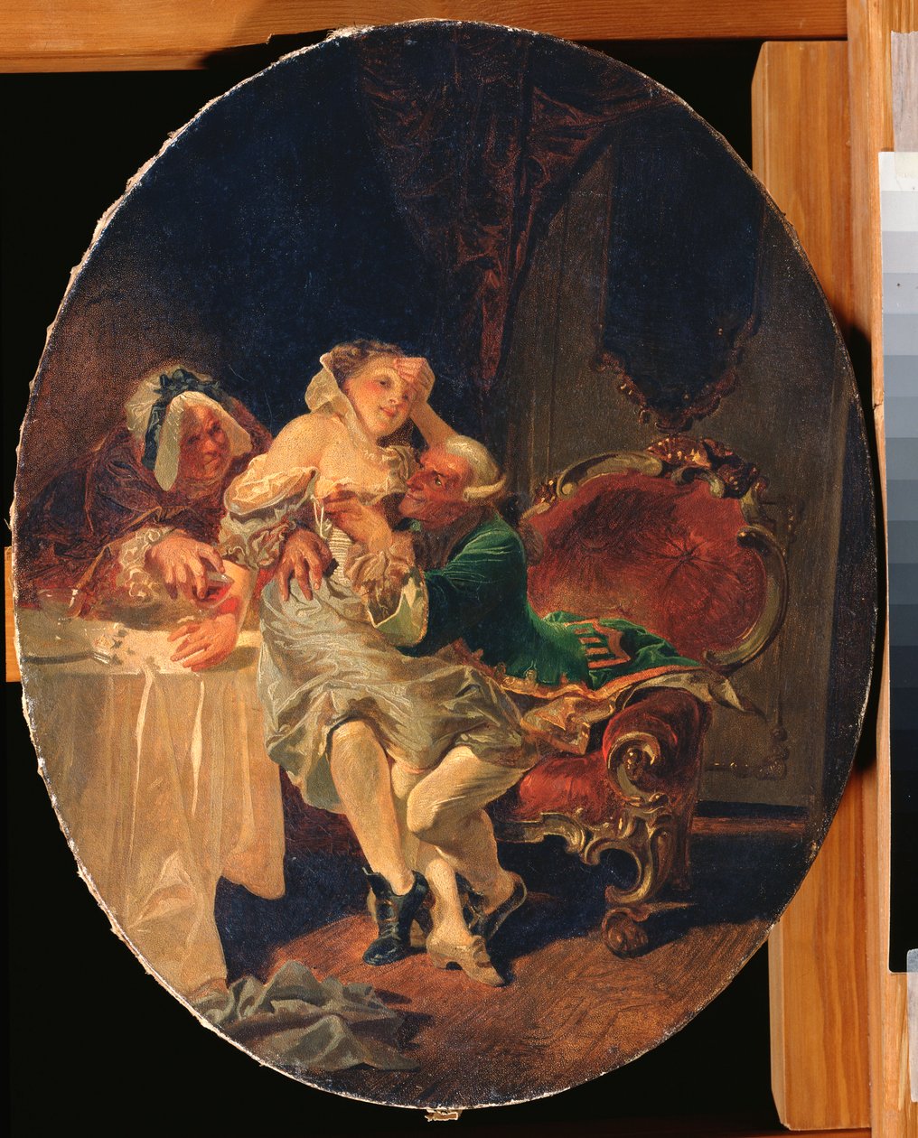 De verleider door Mihaly von Zichy
