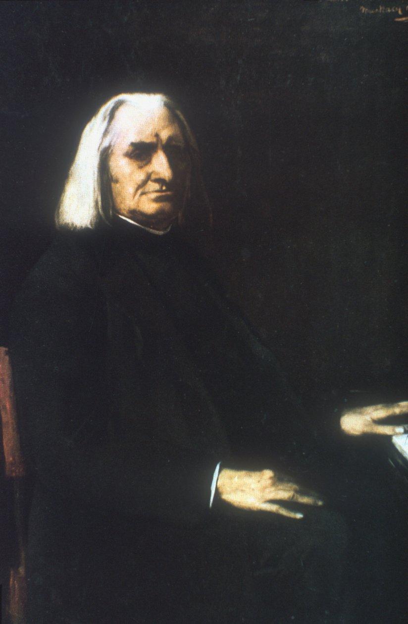 Franz Liszt door Mihály Munkácsy