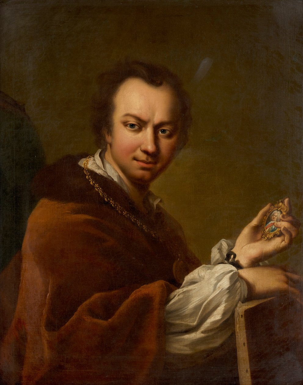 Zelfportret, 1731-1734 door Mijtens