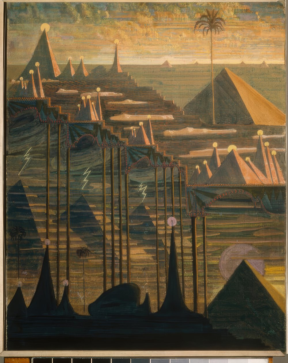Allegro (Sonate VII) door Mikalojus Ciurlionis