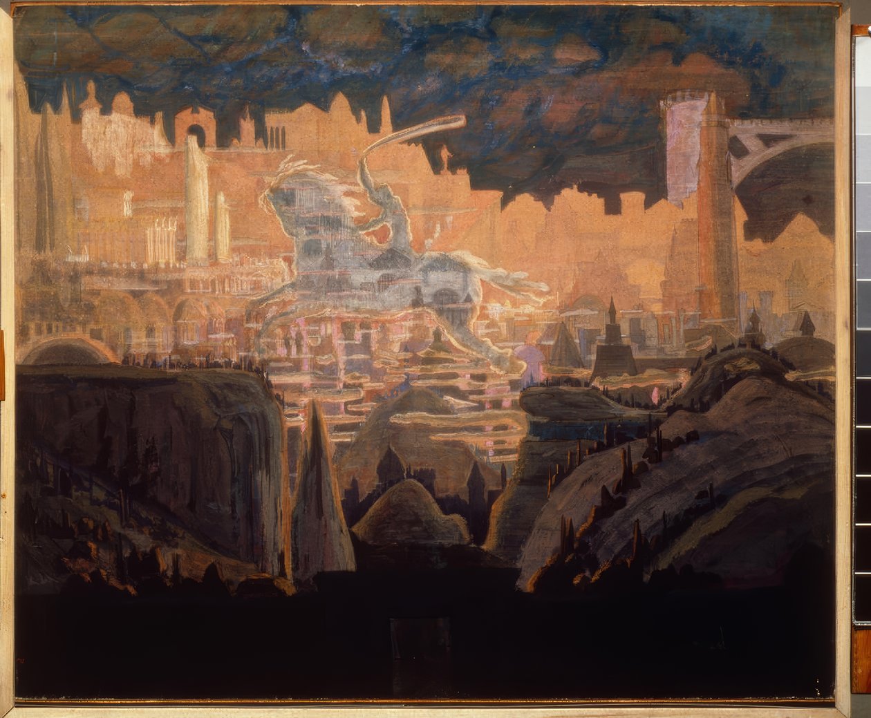 Prelude (De Knigh Prelude) door Mikalojus Ciurlionis