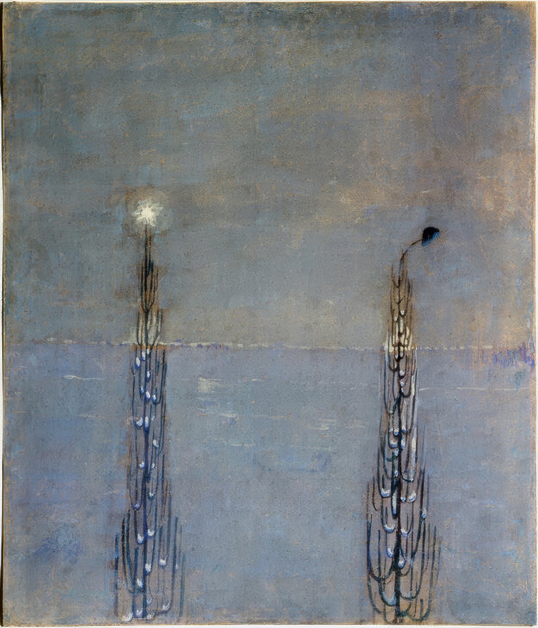 Winter (IV) door Mikalojus Ciurlionis