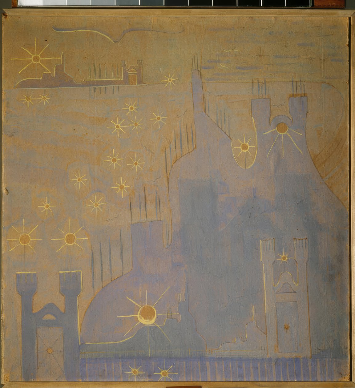 Allegro (Sonates I) door Mikalojus Konstantinas Čiurlionis