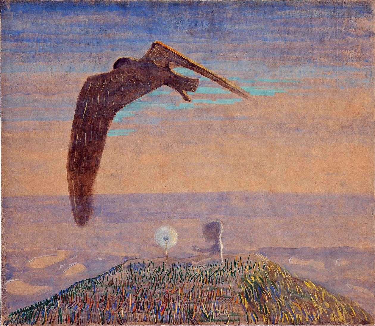 Sprookje II door Mikalojus Konstantinas Čiurlionis