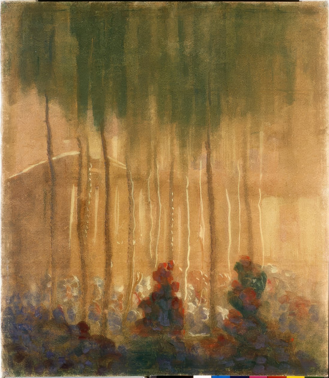 Zomer (III) door Mikalojus Konstantinas Čiurlionis