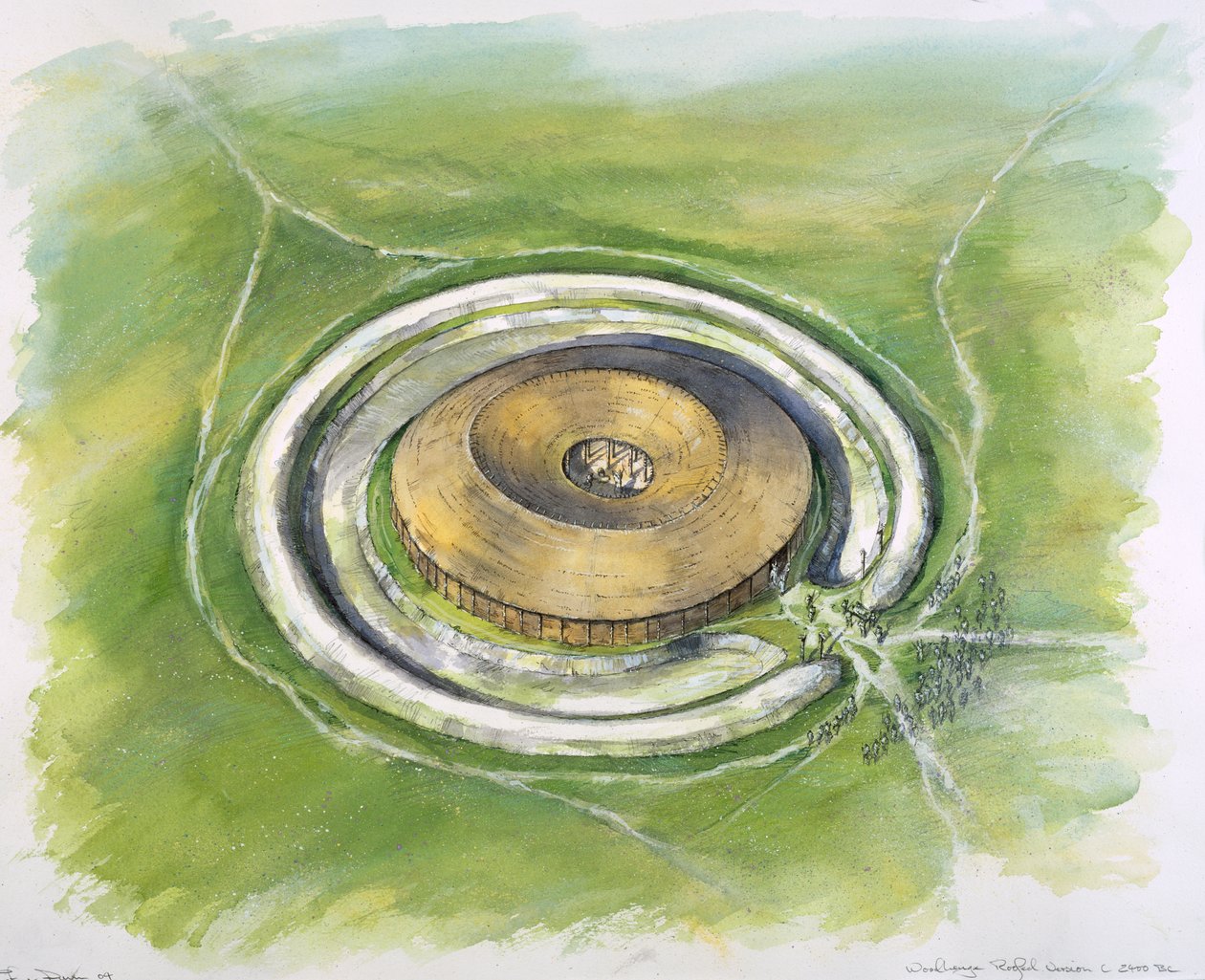 Woodhenge door Mike Seaforth