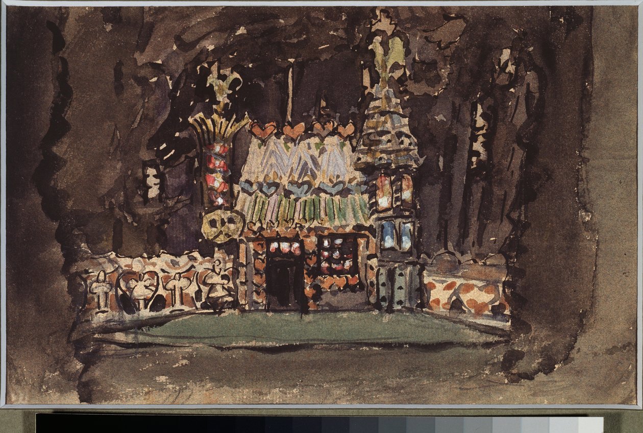 Decorontwerp voor de opera 