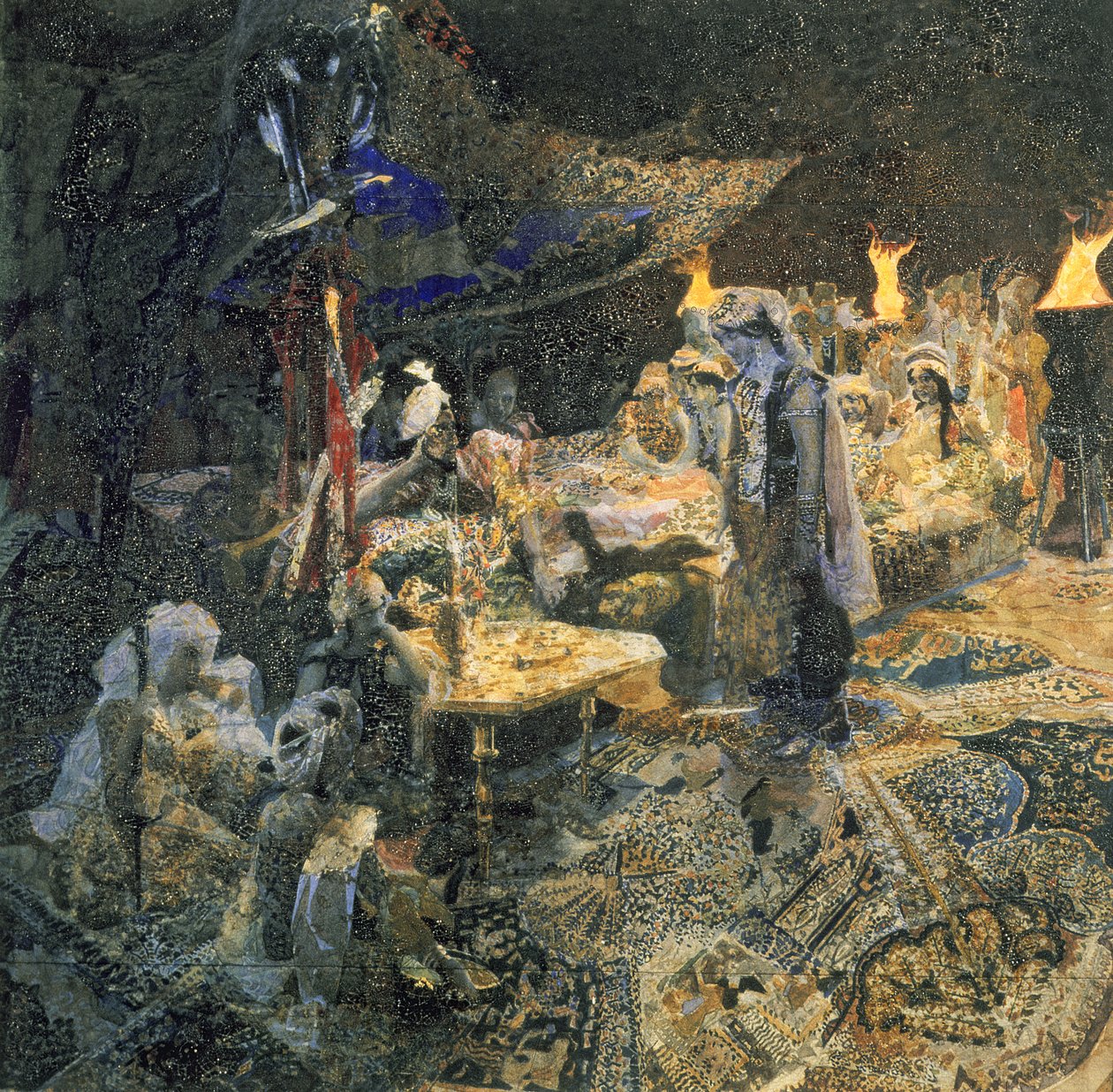 Oosters Verhaal door Mikhail Aleksandrovich Vrubel