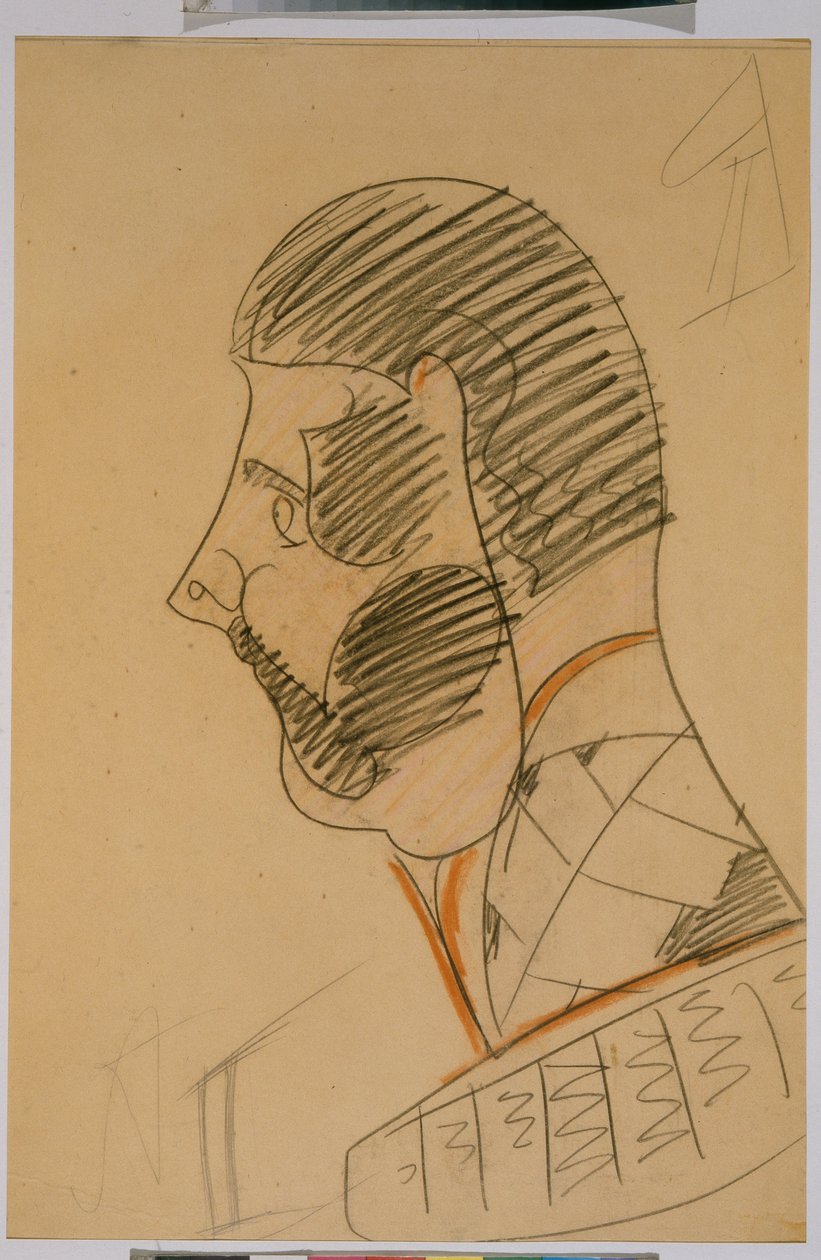 Keizer Alexander II van Rusland door Mikhail Aleksandrovich Vrubel