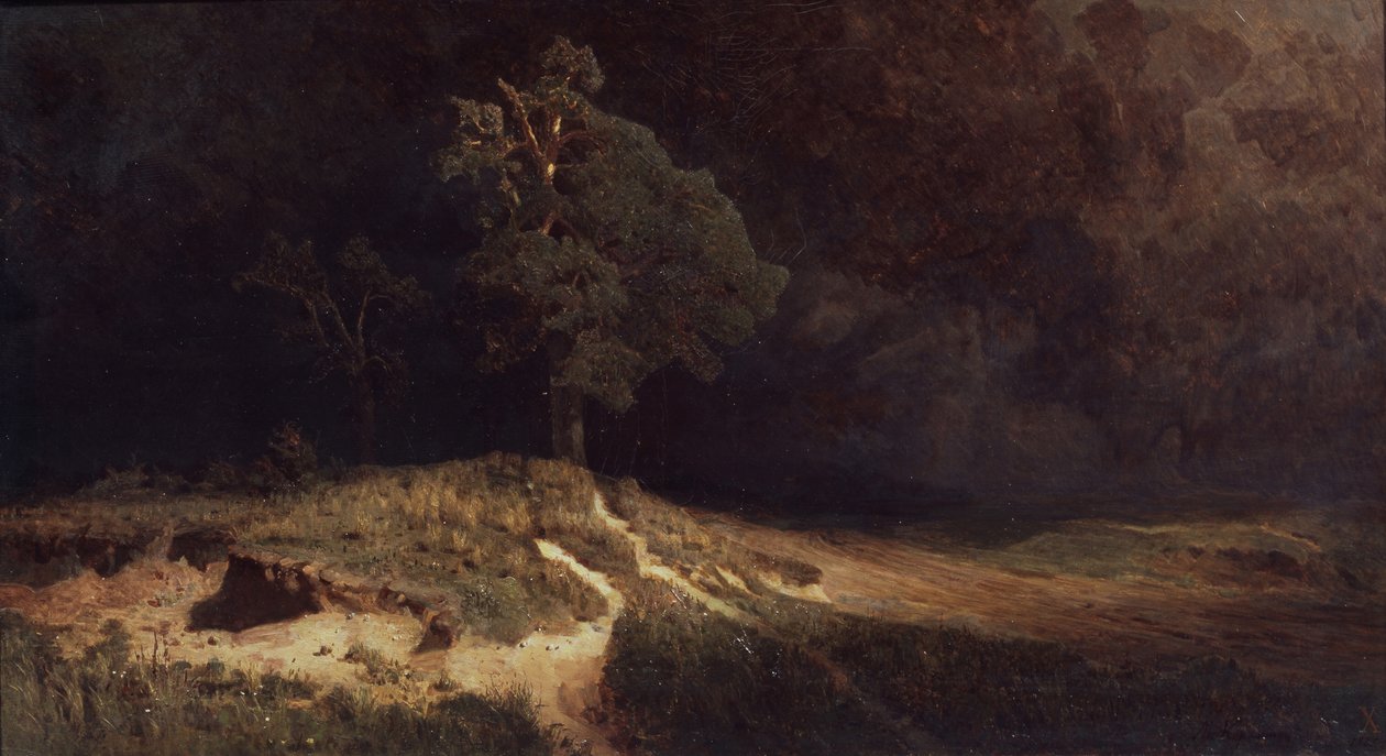 Voor een storm door Mikhail Alexandrovich Karyakin