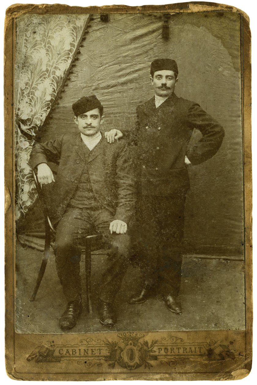 Vintage portret door Mikhail Pogosov