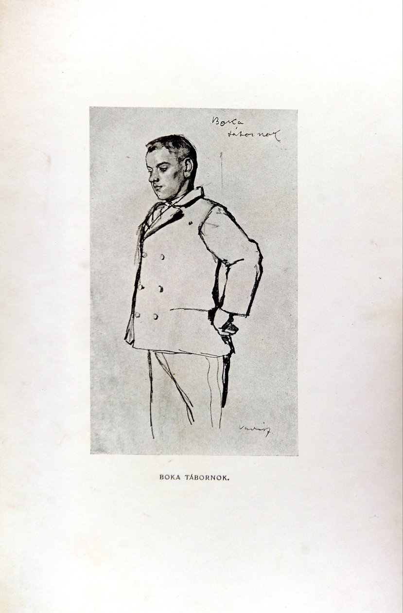 Illustratie in Ferenc Molnár- Paul Street Boys door Miklós Vadász