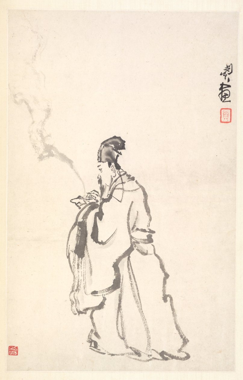 Su Dongpo, 1788 door Min Zhen