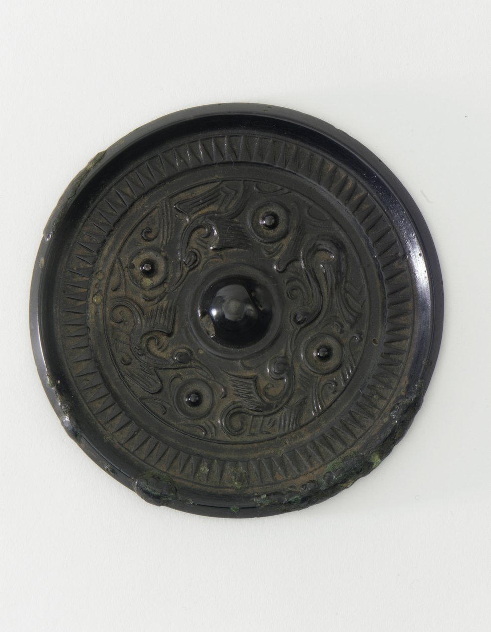 Fragment van een beeldje door Ming Dynasty Chinese School