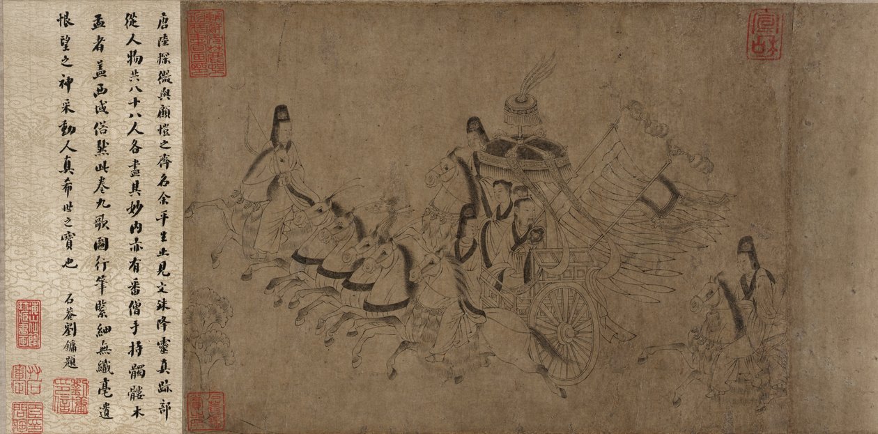 Nimf van de Luo-rivier door Ming Dynasty Chinese School