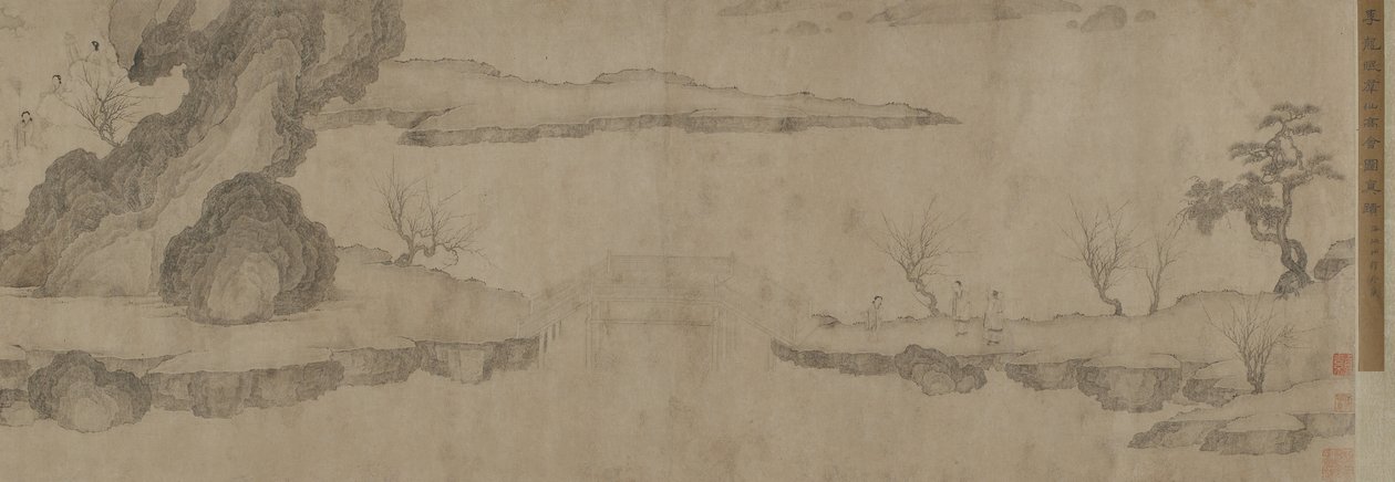 Rijk van de Onsterfelijken door Ming Dynasty Chinese School