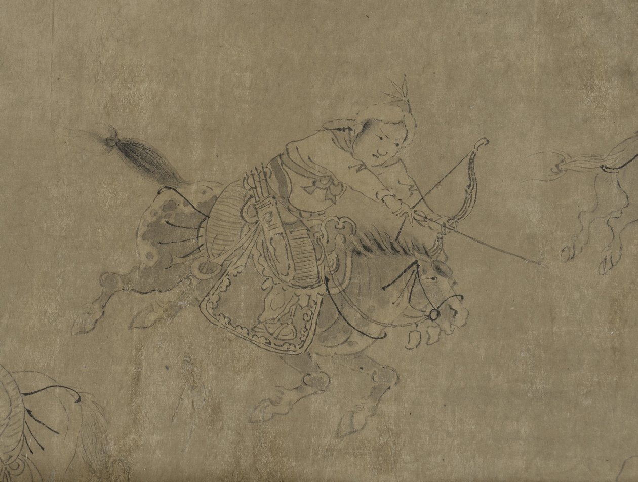 De gevangenschap van Cai Wenji, 14e-15e eeuw door Ming Dynasty Chinese School