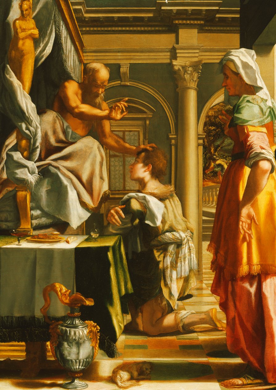Isaak Zegent Jakob door Mirabello Cavalori