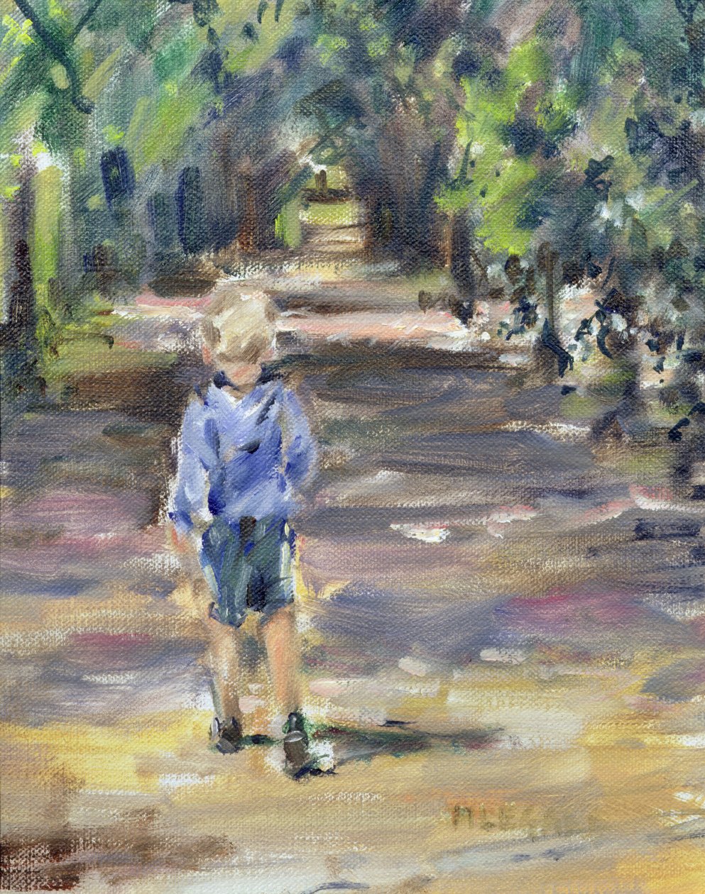 Wandelen door Miranda Legard