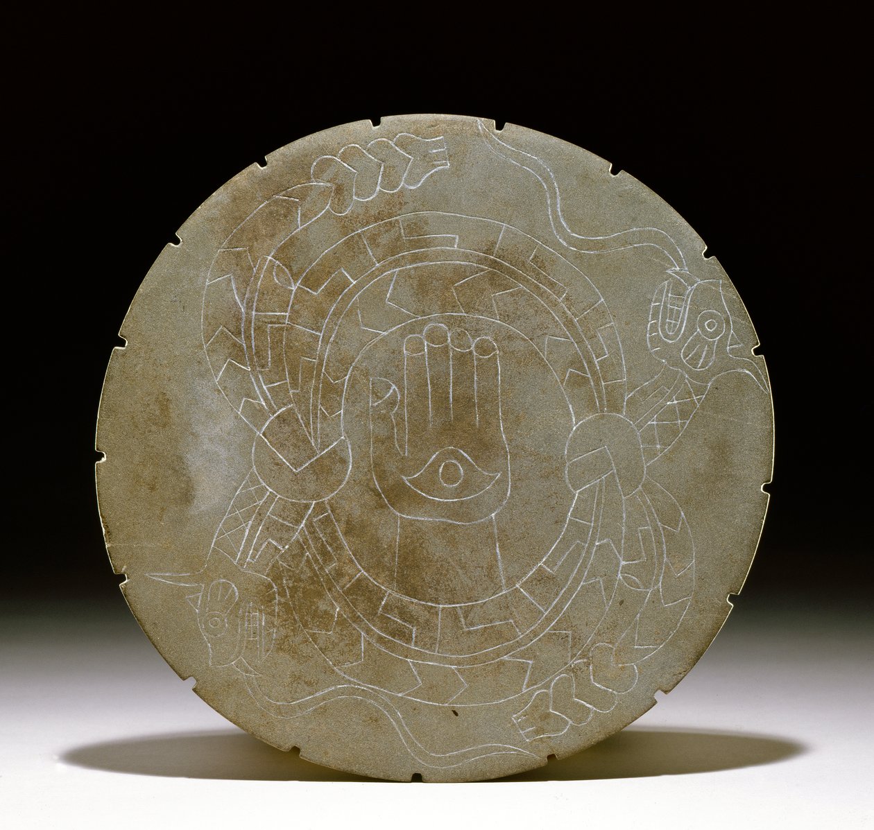 Paletsteen, Moundville, 1200-1500 door Mississippian culture