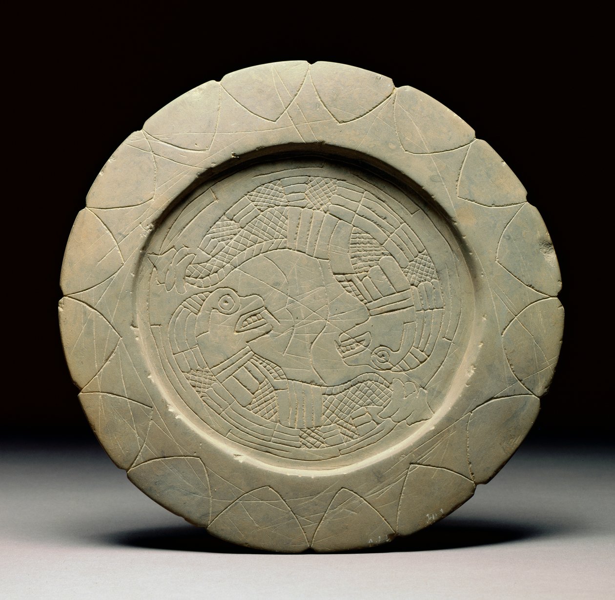 Paletsteen, Moundville, 1200-1500 door Mississippian culture