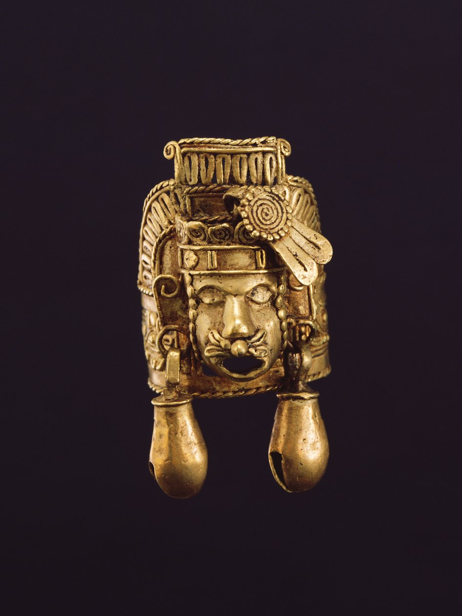 Ring met de windgod Ehecatl door Mixtec