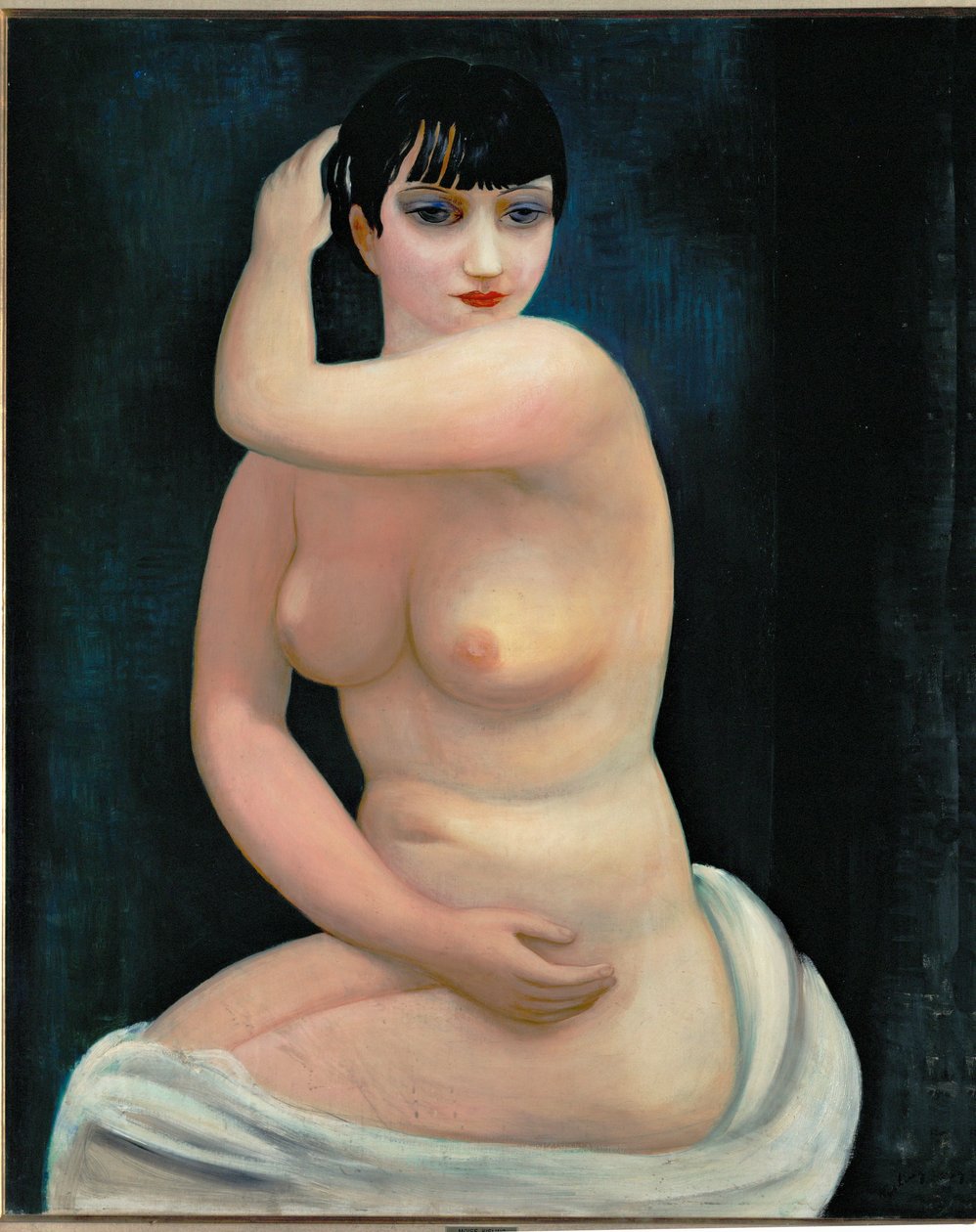 Kiki de Montparnasse (olieverf op doek) door Moise Kisling
