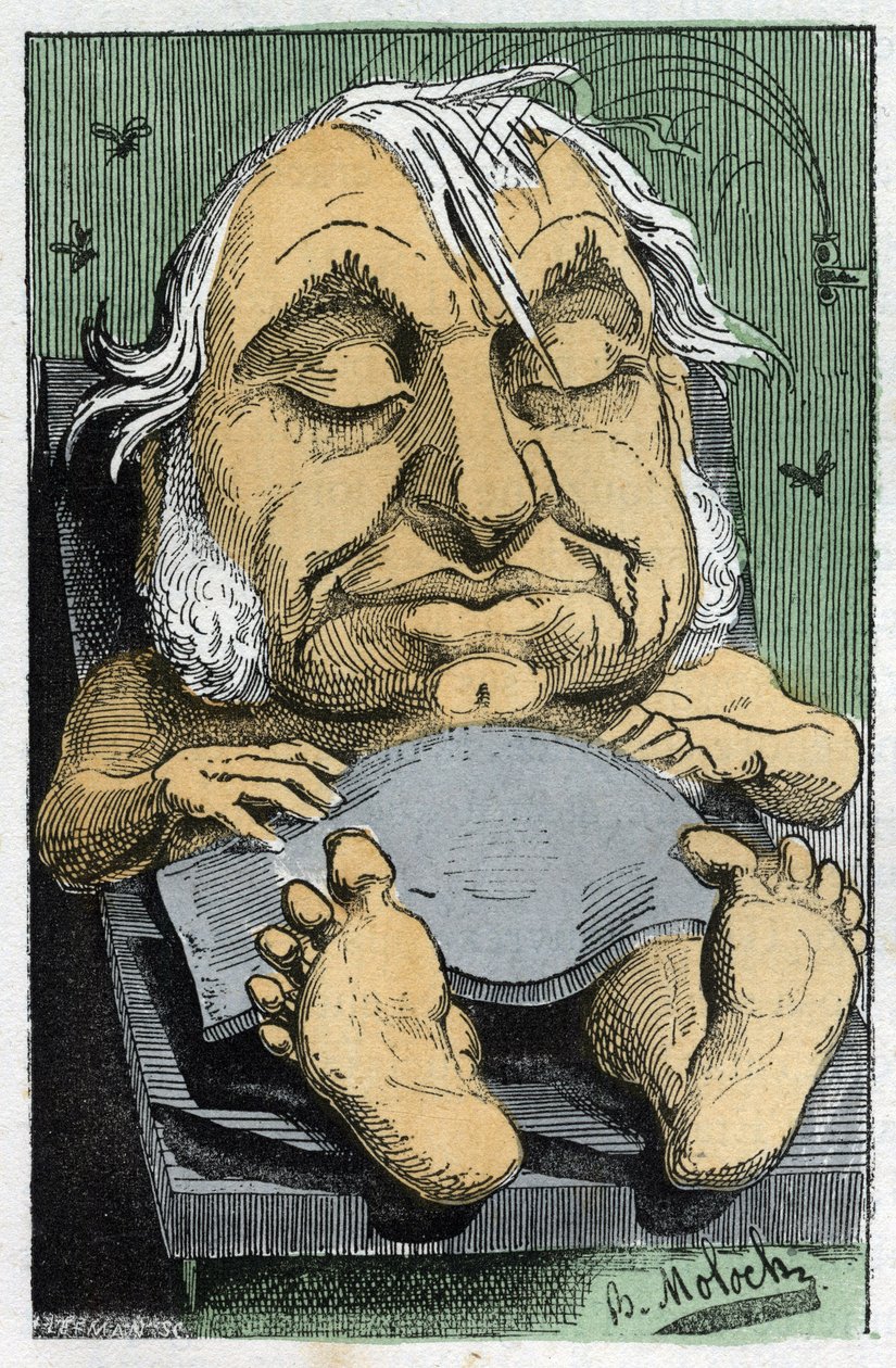 Portret van Eugène Rouher (1814-1884), Franse politicus door Moloch
