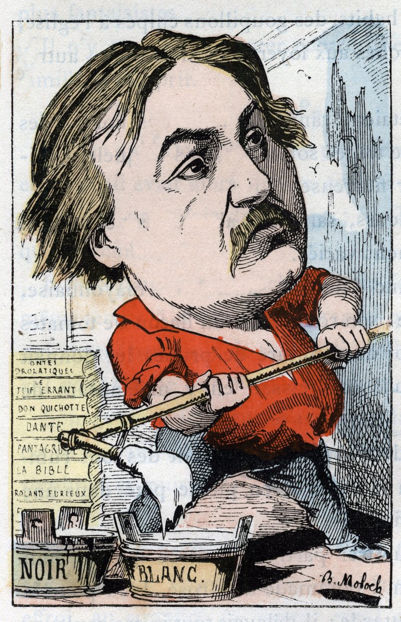 Portret van Gustave Doré, tekenaar en graveur 1832-1883 in 