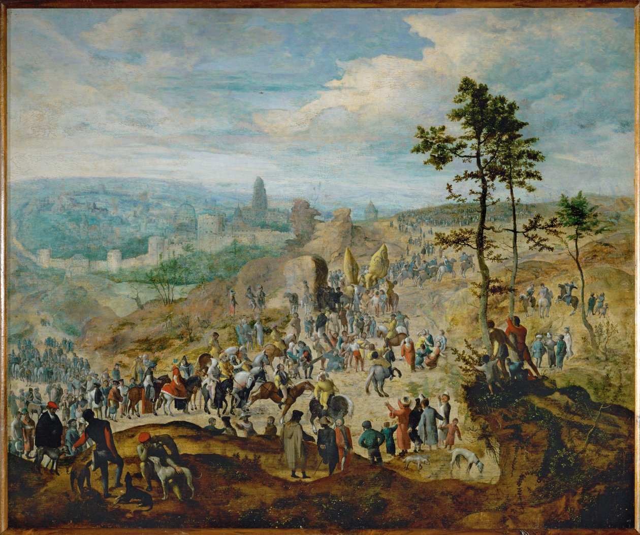 Klimmen naar Golgotha ... door Monogrammist Brunswick