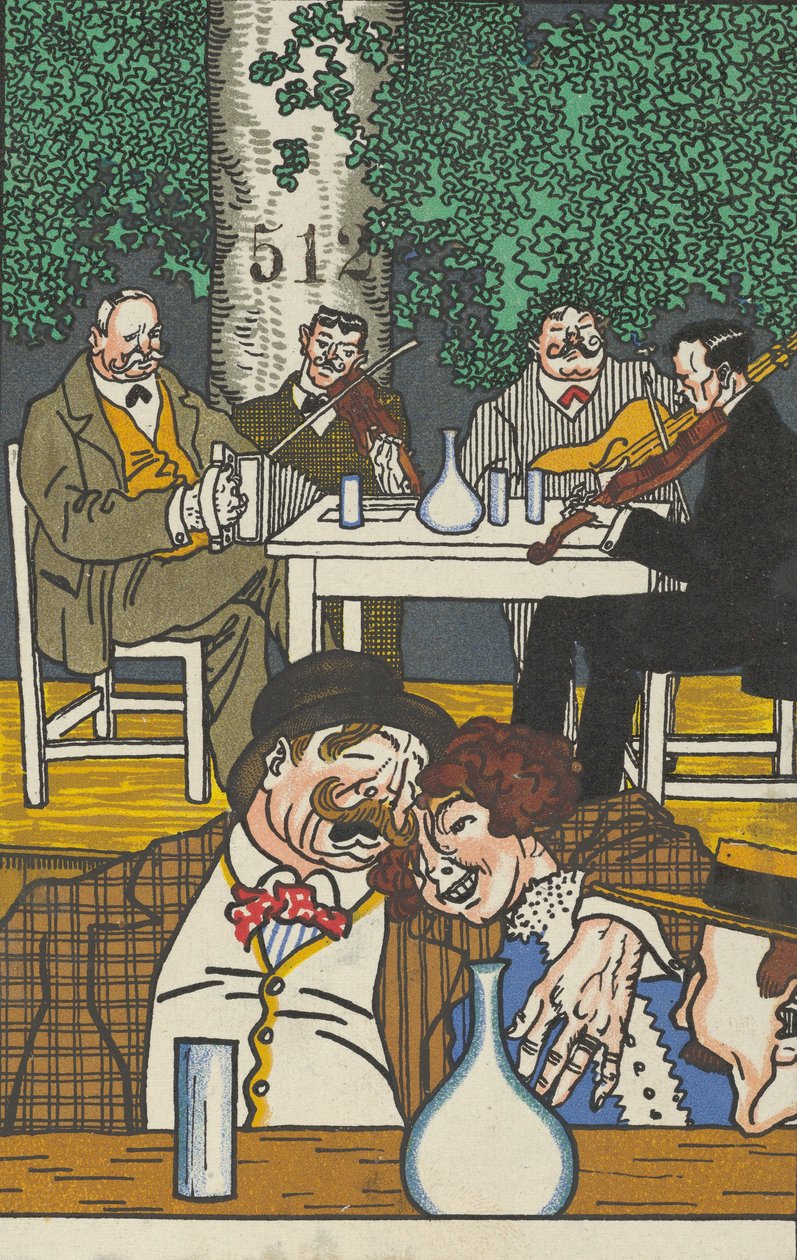 Bij de Heuriger door Moritz Jung