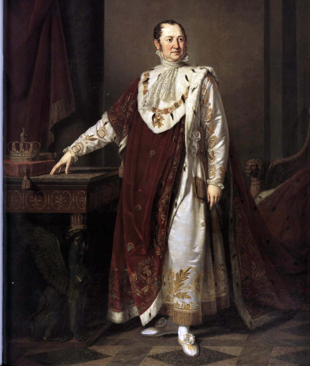 Moritz Kellerhoven, koning Max I van Beieren door Moritz Kellerhoven